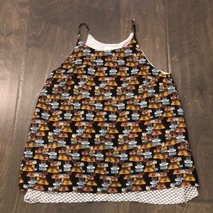 Anthropologie Suitcase Tank